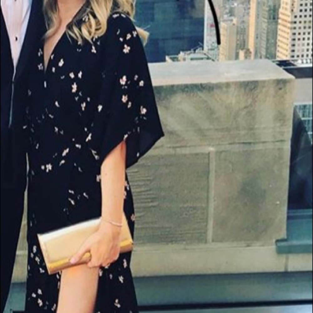 Reformation long floral dress